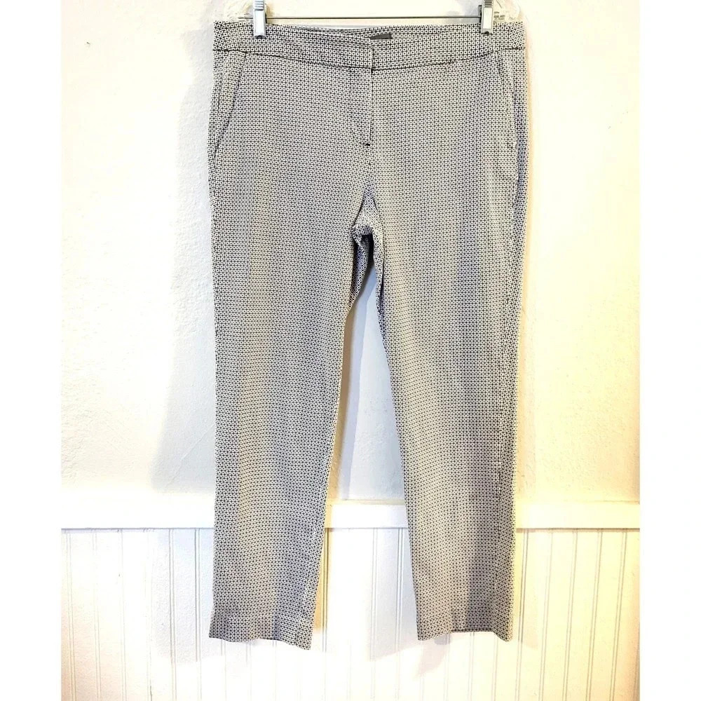 Donna Ricco Print Ankle‎ Pants